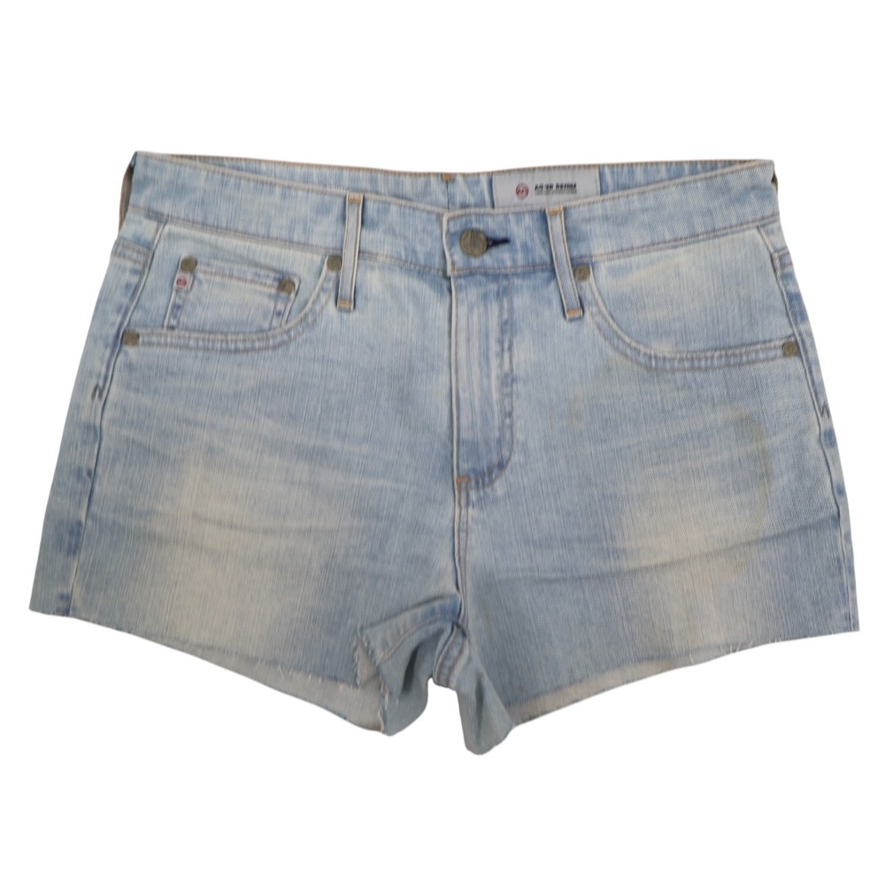 AG Adriano Goldschmied The Bryn‎ Shorts 27 Light Wash Denim Cutoff Sample